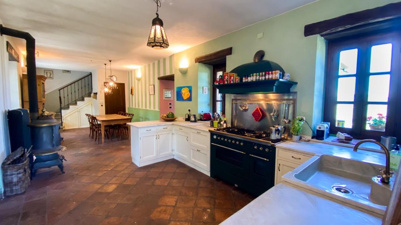 Vakantiehuis Casa Dolce Vista Monastero Bormida Bagian luar foto