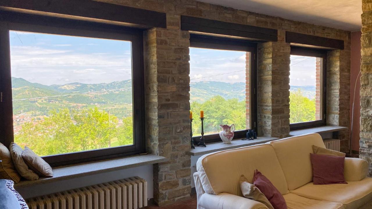 Vakantiehuis Casa Dolce Vista Monastero Bormida Bagian luar foto