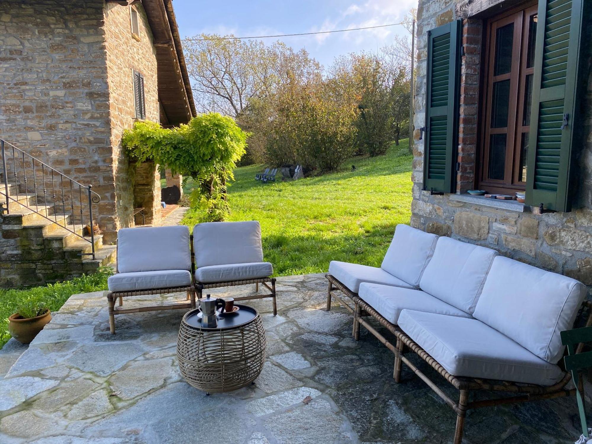 Vakantiehuis Casa Dolce Vista Monastero Bormida Bagian luar foto